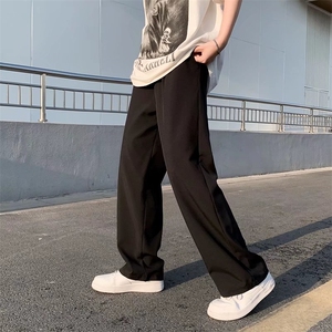 男春季休闲时尚潮流系绳西裤D011P35图片