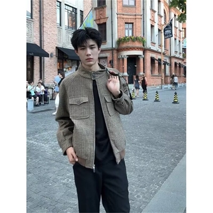 Y6627-P72 外套男春秋季2025新款高级感潮牌痞帅衣服男款春装夹克图片