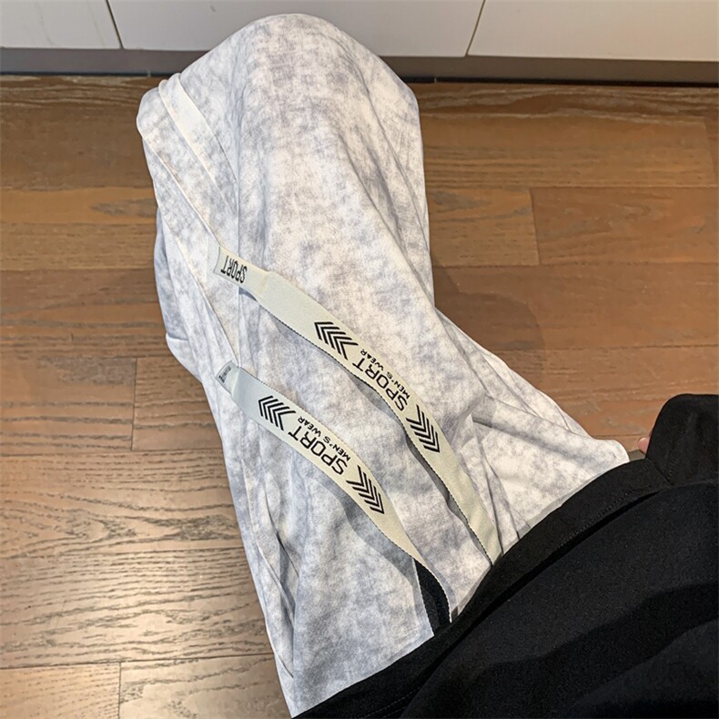 8XL-M特大码脏脏卫裤运动裤子秋冬美式阔腿裤直筒长裤KZ1921/P55，男装休闲裤，电商B238