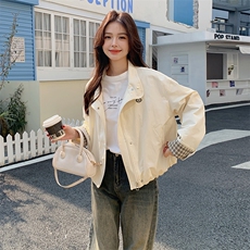（现货）短款外套女2025早春新款多巴胺穿搭少女上衣，女装短外套，韩蔻秀