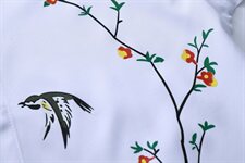 20大码印花中国风衬衫男夏秋新款青年长袖衬衫QT5030/7603p50，男装衬衫，电商A012