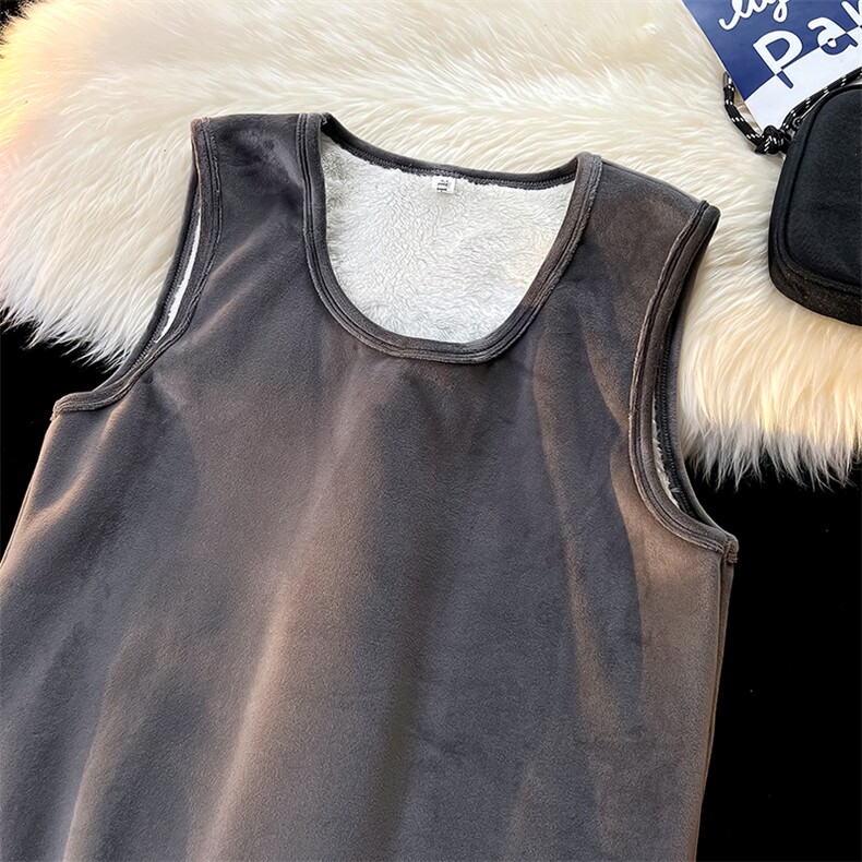8XL-M德绒羊羔绒背心男加绒加厚保暖内搭坎肩马甲打底衫BR001P30,男装背心/马甲,电商B312