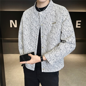 2025新款秋季小香风外套男轻奢潮牌夹克上衣服 A313-9911-P155图片 2025新款秋季小香风外套男轻奢潮牌夹克上衣服 A313-9911-P155图片