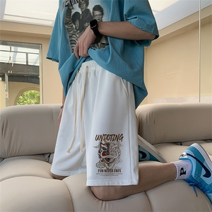 已注册龙图案得物直播抖音品质男中裤五分短裤K0586P28控39