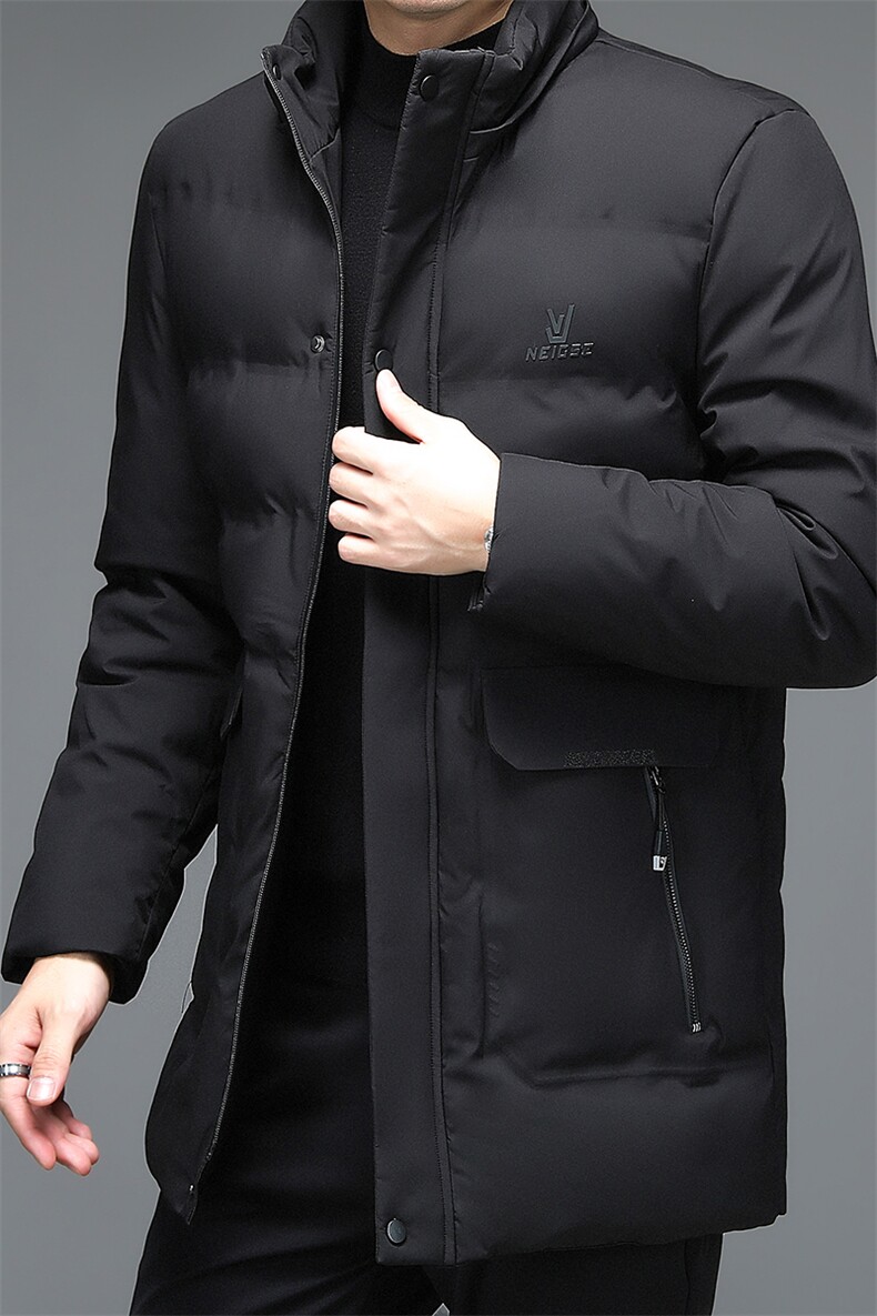 BJM1123钱塘2020-2冬季厚款商务休闲连帽中年男士棉衣货稳P94,男装棉衣,钱塘207-2
