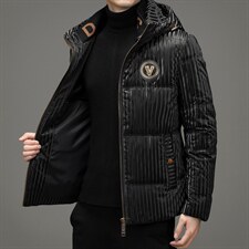 2023冬季新款中青年男士羽绒服90%鸭绒青年保暖外套QS0755-P255，男装羽绒服，星座1105-3