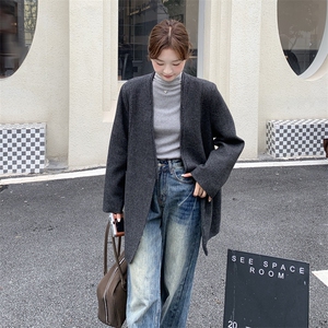 26早春职场休闲气质羽绒服羊毛90羽绒外套2C291-YRF891-P265-499图片