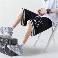 ！2023夏季男士冰丝运动短裤宽松百搭五分裤DK501P25，男装休闲裤，电商B220