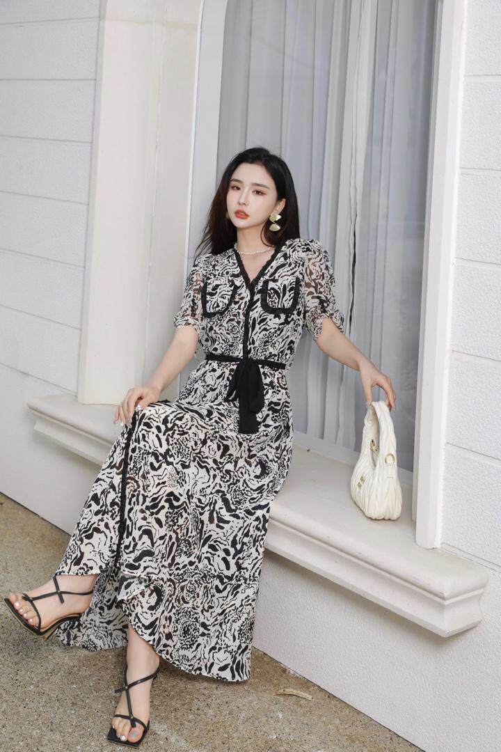 2023夏装连衣裙，女装连衣裙，贻思茗