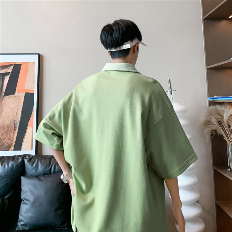 2023男春季polo潮流时尚休闲短袖ND217P32,男装Polo衫,星座1116-2
