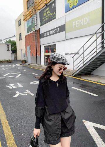 大，假两件拼接针织衫，其它，依柏璐