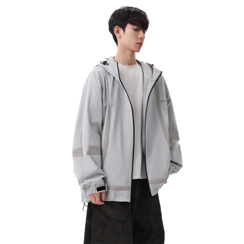 春款现货冲锋夹克外套男款上衣运动夹克JK02655-P75,男装夹克,星座308B-2