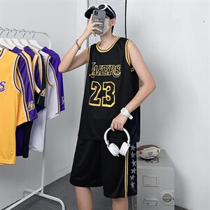 套装男无袖背心上衣2023夏季新款短裤ins帅气运动套装潮W1027-P35图片