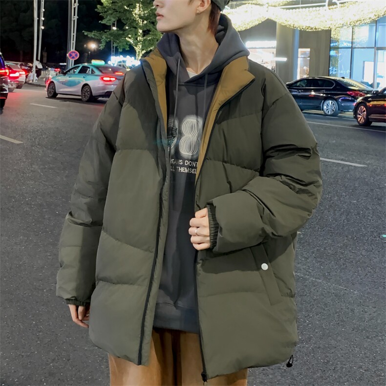 以L-9XL新标90绒石墨烯冬季新款大码立领羽绒服Y2362-P228,男装羽绒服,星座109