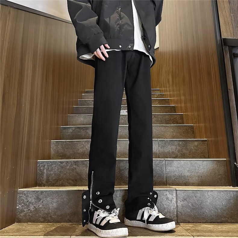 美式牛仔裤男款秋季长裤潮B9067P38,男装牛仔裤,星座1116-2