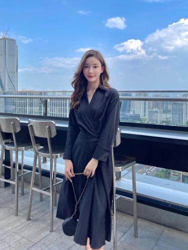 【东方名裳】2021年秋款连衣裙，女装连衣裙，东方名裳