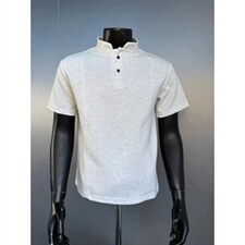 网图-夏季高街痞帅POLO衫正肩拼接男装短袖T恤大码上衣S430-特28，男装T恤，电商A233-1