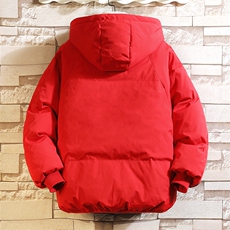 控128加绒面包服男大码羊羔毛衣男MY16279-P100，男装棉衣，电商A040A