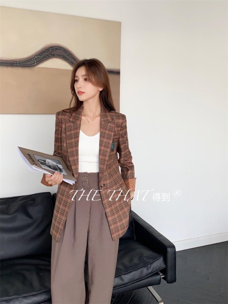 秋款西服外套，其它，得到THETHAT