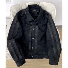 垫肩翻领皮夹克男秋冬季痞帅短款机车服外套棒球服JHY783，男装夹克，星座1116A（原606A-3）