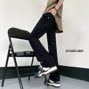秋季美式ins高街hiphop大众休闲长裤货号K736P55图片