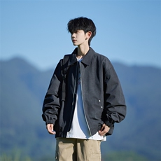 JK8865-P78L-9XL2025秋冬新款大码翻领夹克外套控128，男装夹克，星座109