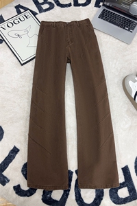 B221 美式ins高街直筒洗褪结构工装休闲牛仔裤 LK26661-特P50控88图片