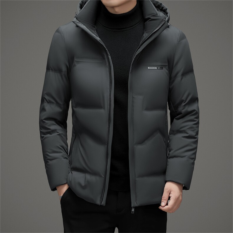 DAJ806钱塘2020-2简约冬季新款百搭时尚休闲中年男士羽绒服P180,男装羽绒服,钱塘207-2