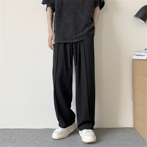 K2305批45控59 2025春夏抖音直播高品质冰丝裤休闲西装裤长裤男图片