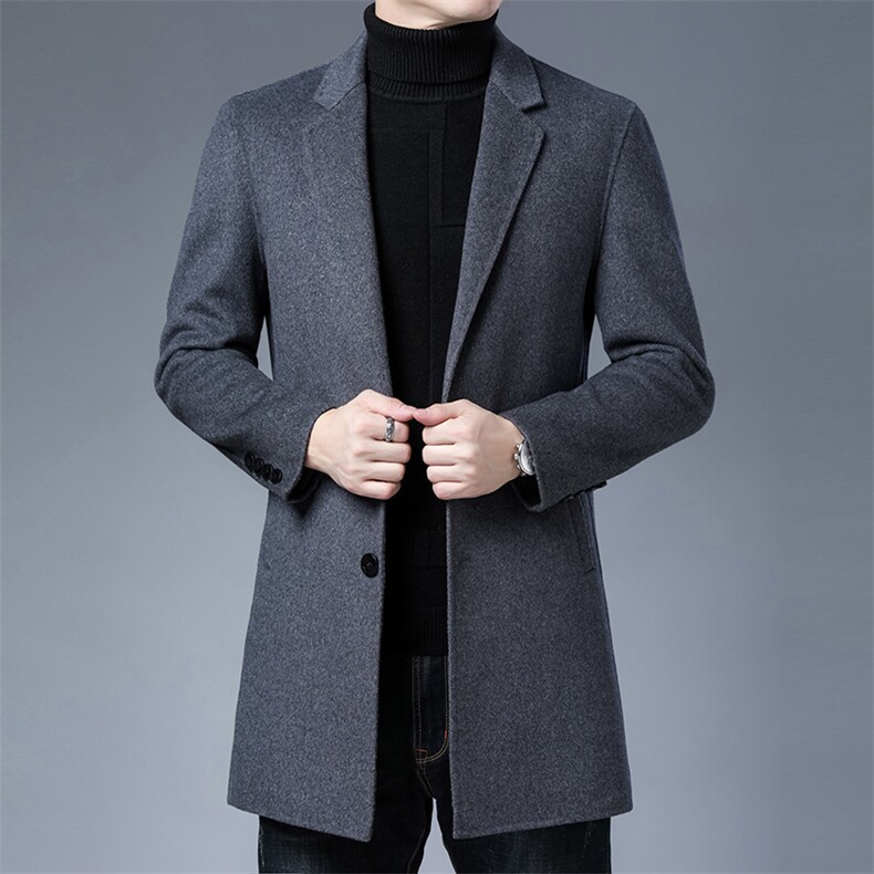 M1921钱塘2020-3双面精品羽绒服高端大货数据好主推P385,男装毛呢大衣,钱塘207-3