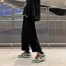 港风男士休闲裤子秋冬季灯芯绒运动裤D9P32,男装休闲裤,星座1116-2