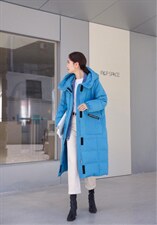 羽绒服，女装羽绒服，线象