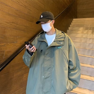 日系外套男春秋款高级感秋季潮牌休闲夹克衣服CF635-P55
