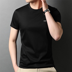 夏季男士短袖T恤时尚潮流圆领半袖商务纯色上衣服体恤男装BB5025，男装T恤，电商B212（原钱塘6029）