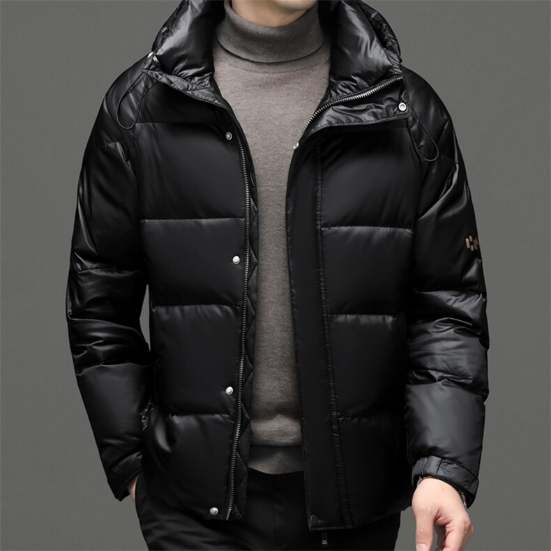 DF8227钱塘2020-2冬季时尚简约厚款新款中年男士羽绒服P343,男装羽绒服,钱塘207-2