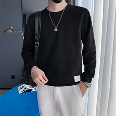 社会小伙卫衣男2025新款秋季潮牌圆领男装上衣A313-1-K777-P45，男装卫衣，电商A313-1