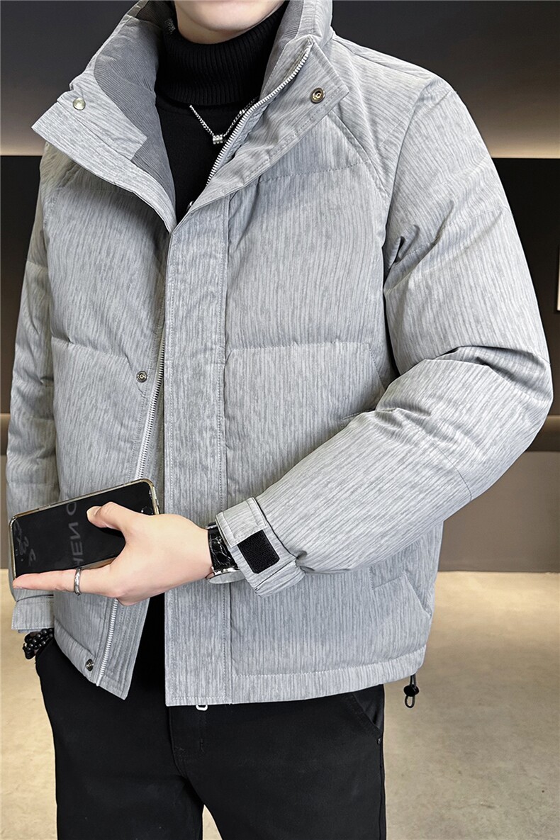 新标90绒男士羽绒服冬季2025新款加厚保暖外套A313-26050-P265,男装羽绒服,电商A313