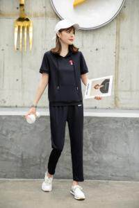 现货供应：休闲套装M一XXL，女装套装/套裙，拉思维加丝