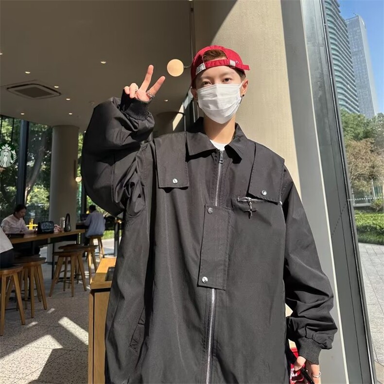 美式秋冬季新款双层夹克外套MJ2312P63,男装夹克,星座1116-2
