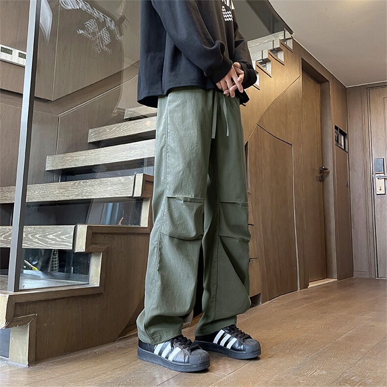 夏季薄款伞兵裤休闲裤直筒裤子男KJ2085H P40图片