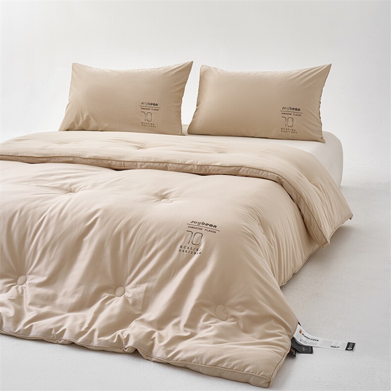 新款A类阳光70大豆被冬被被子被芯阳光大豆被，被套/被芯，一起卖家纺