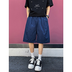 8XL-M多巴胺短裤男款夏季冰丝薄款休闲透气五分裤沙滩DK26004P25，男装休闲裤，电商B312