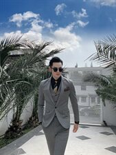 西服套装条纹男西装三件男士小西装外套A470-TZ25大码加价，男装西服套装，电商A207