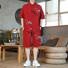 风梅花休闲套装，男装休闲套装，星座1206（原A206）