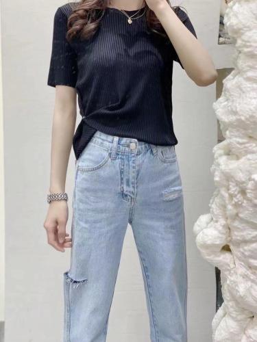 一粒扣针织上衣,女装,WW9