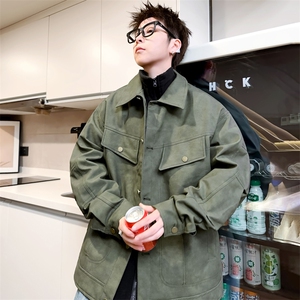三合一加绒加厚皮棉衣男冬季翻领棉服扣子棉袄A266-PYT0091-P135图片