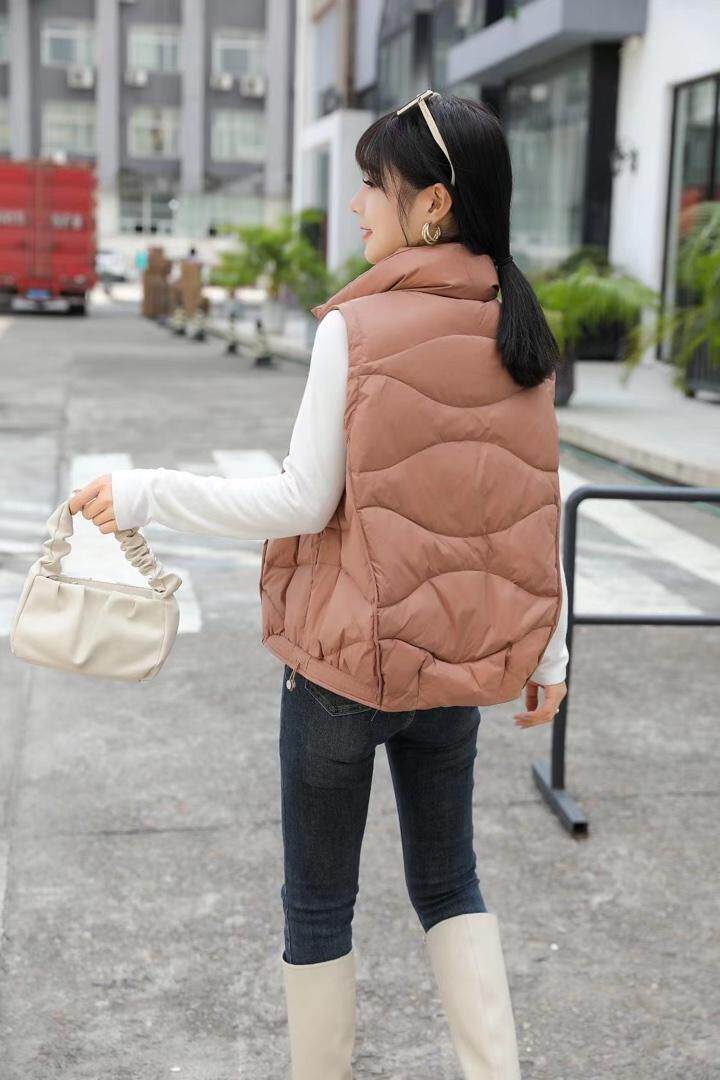 冬装羽绒马甲补单款，女装马甲，名门秀