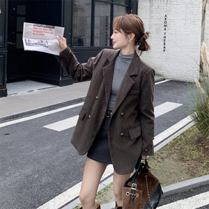 冬季新款羽绒服西装小个子外套女高级感韩版时尚气质休闲上衣潮图片