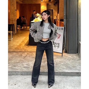 特律外套cleanfit春秋短款美式哈灵顿工装夹克棒球服潮牌 JK8806图片