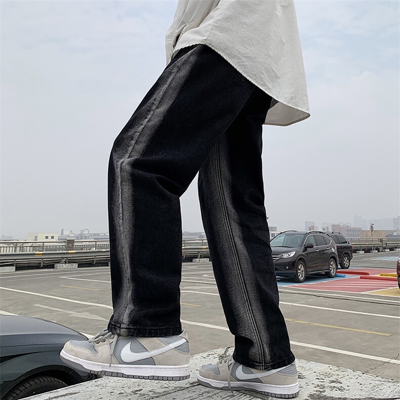 新款春季水洗牛仔裤直筒修身S810P38,男装牛仔裤,星座1116-2